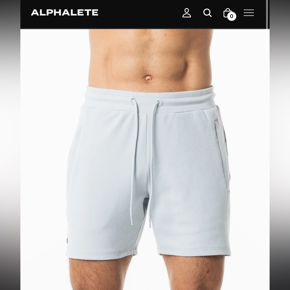 Men’s Identity Short 6” — Cloud Grey